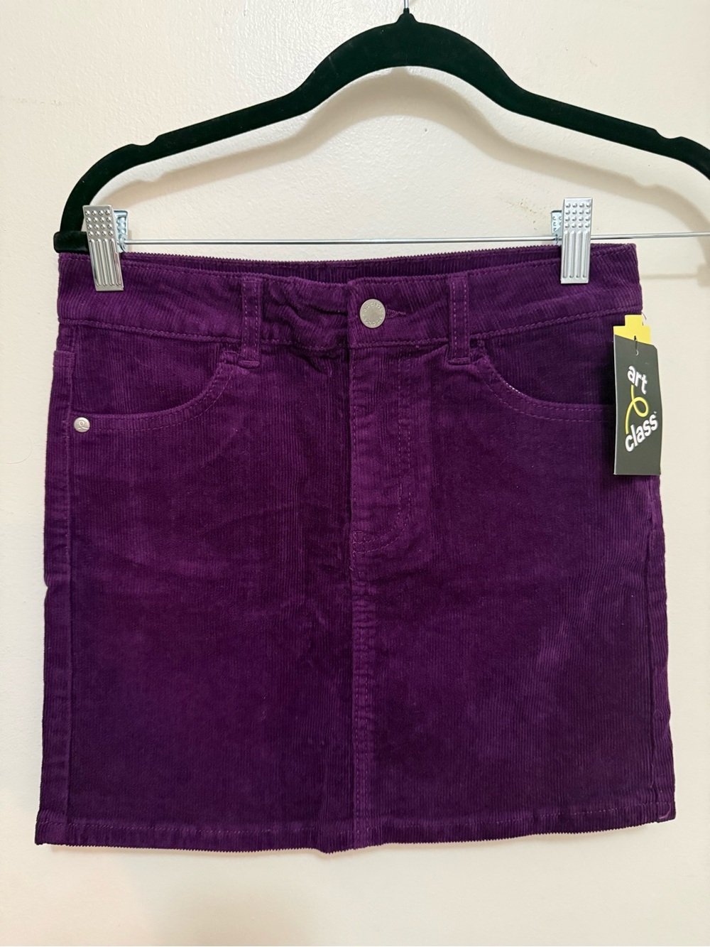 Cat & Jack Purple Corduroy Mini Skirt
